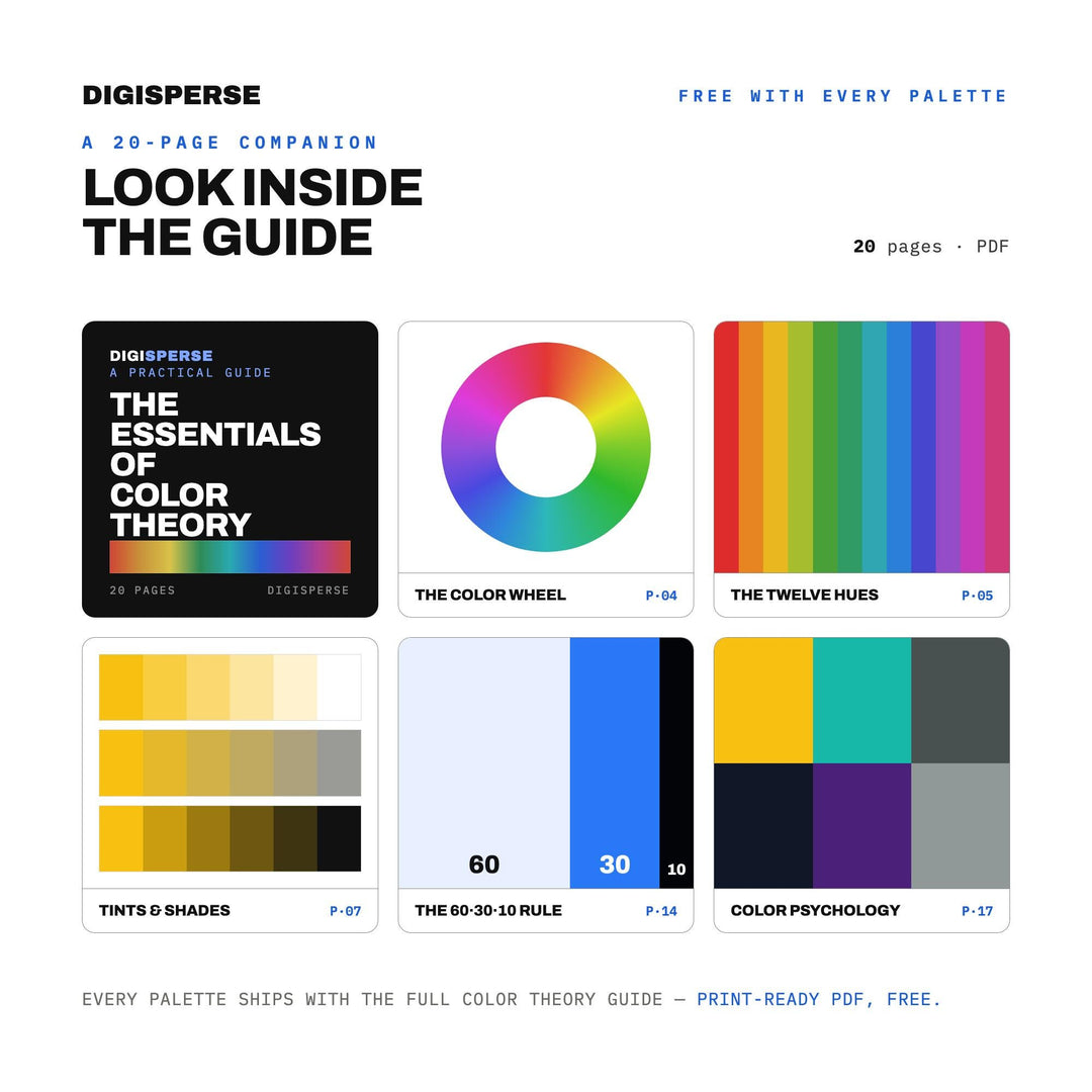 Sci-Fi Epic Color Palette | 30 Cinematic Colors, Procreate, ASE (Digital Download)