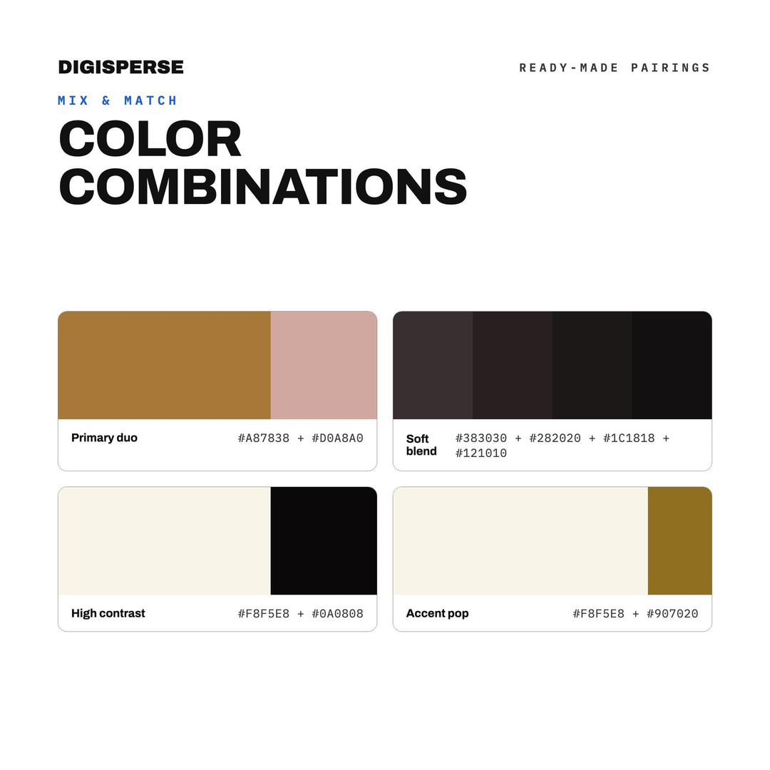 Silent Film Color Palette | 30 Colors | Hex RGB CMYK | Color Guide | Procreate Swatches + ASE | Digital Download