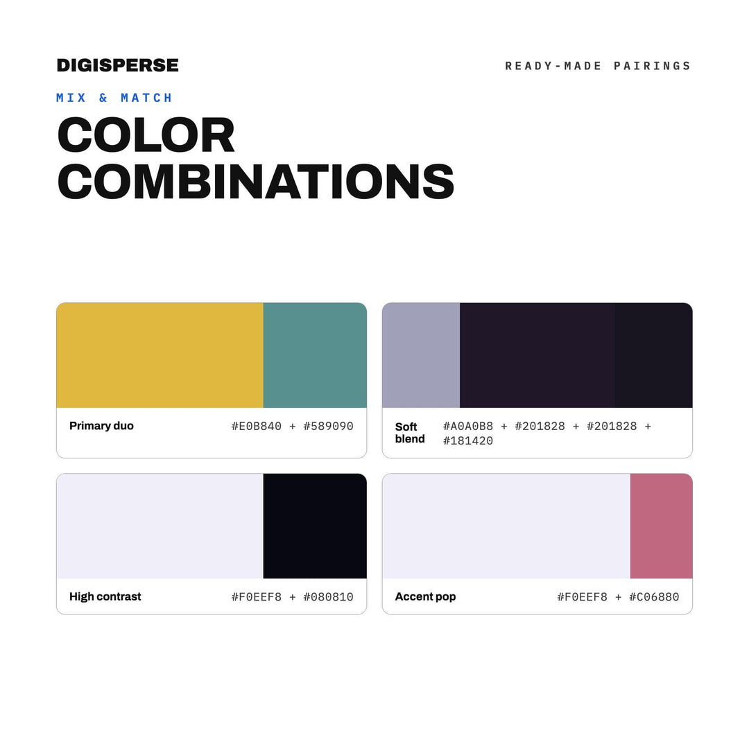 Cosmic Dust Color Palette | 30 Colors | Hex RGB CMYK | Color Guide | Procreate Swatches + ASE | Digital Download