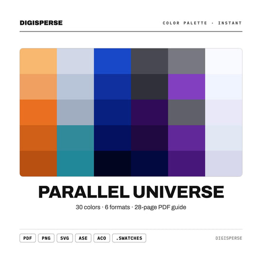 Parallel Universe color palette — main preview