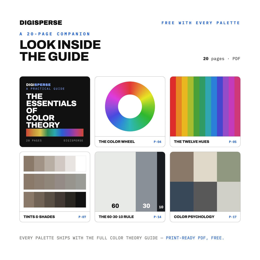 November Gray Color Palette | 30 Colors | Hex RGB CMYK | Procreate Swatches + ASE | Digital Download