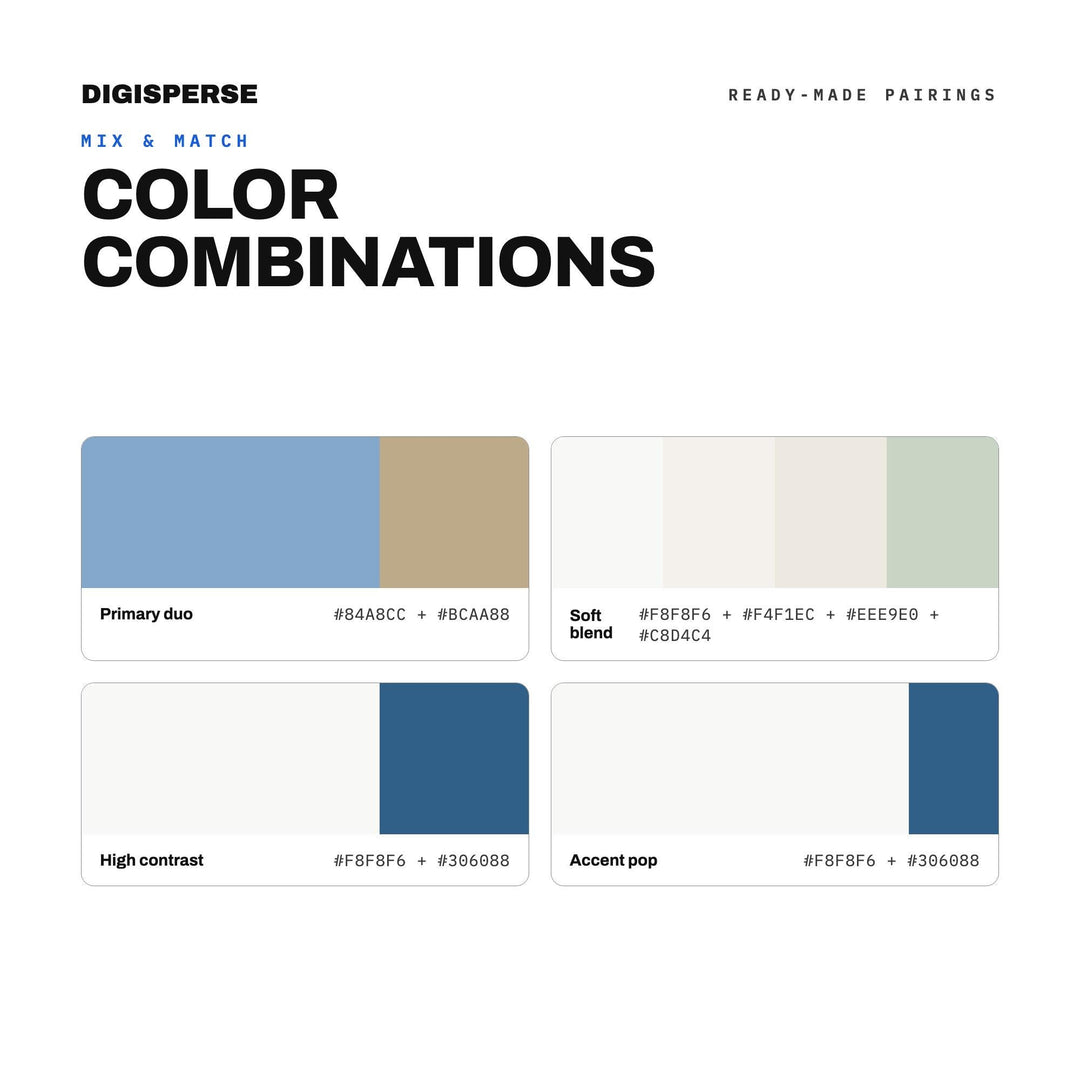 January Reset Color Palette | 30 Colors | Hex RGB CMYK | Procreate Swatches + ASE | Digital Download