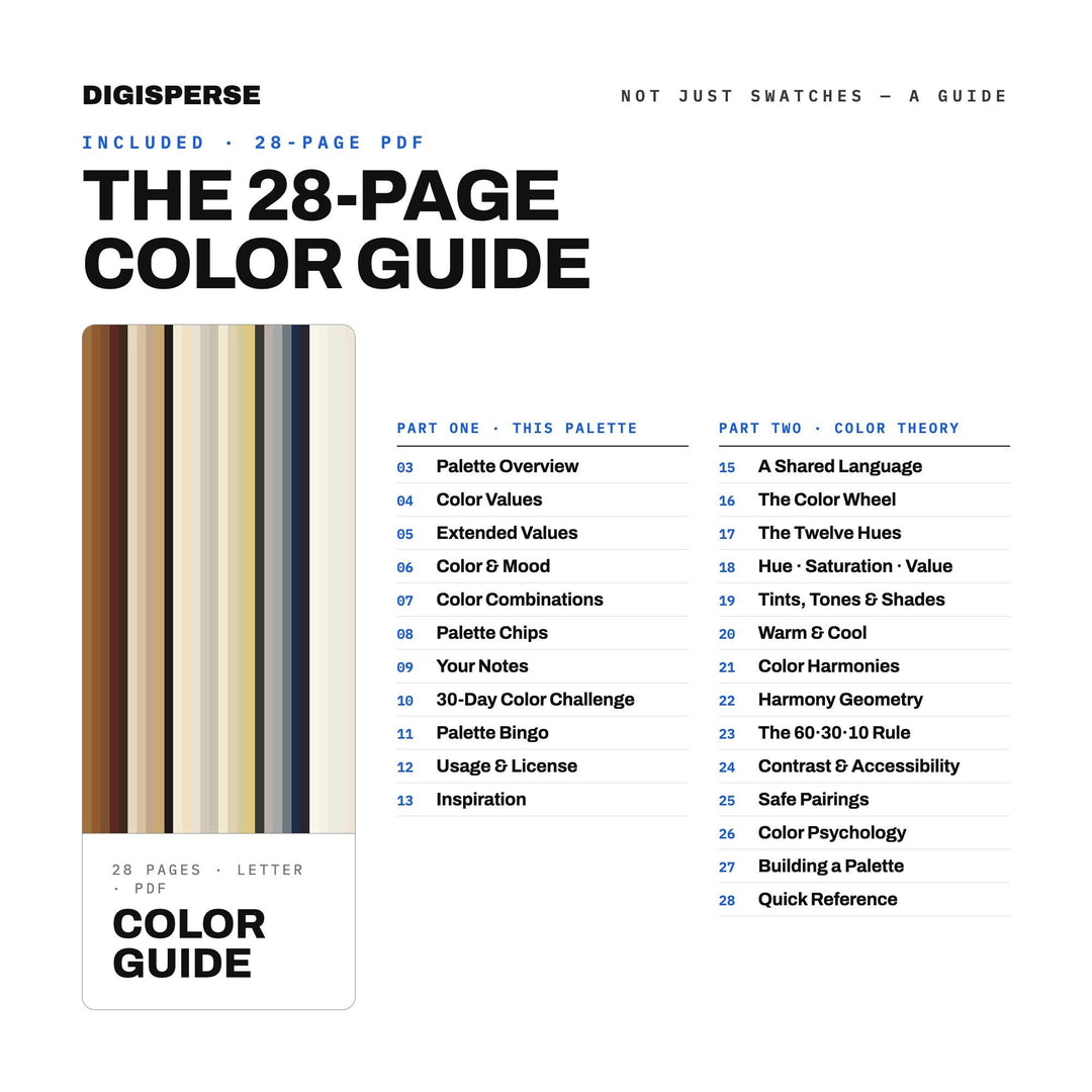 Old Money Quiet Luxury Color Palette | 30 Colors | Hex RGB CMYK | Procreate Swatches + ASE | Digital Download