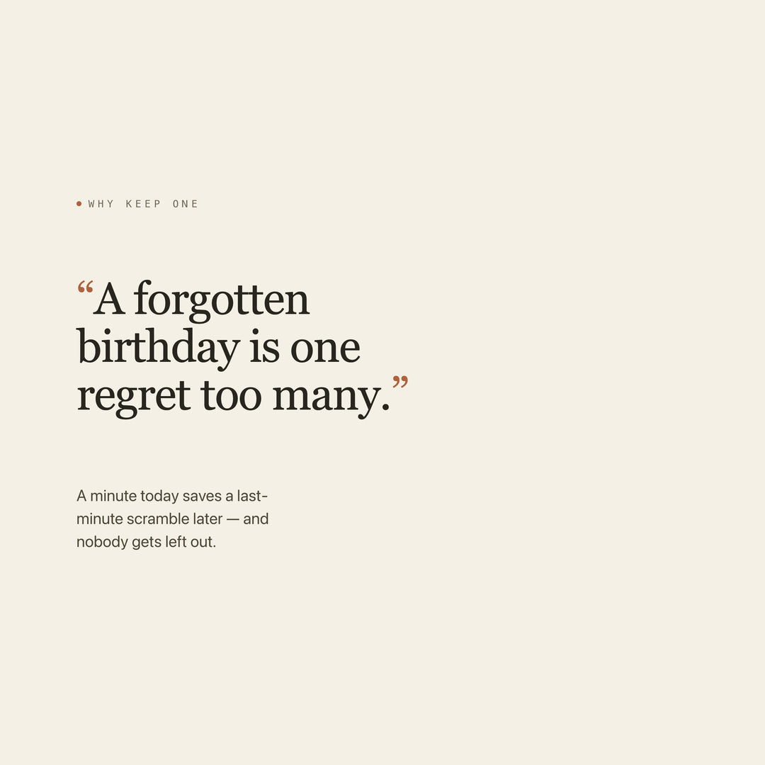 Birthday List printable planner insert — preview image 18 of 20