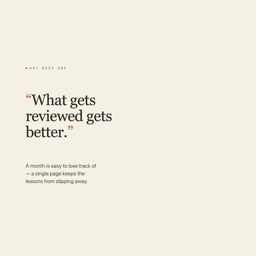 Monthly Review Planner Insert | Founder Planner | GoodNotes iPad PDF | Digital Download