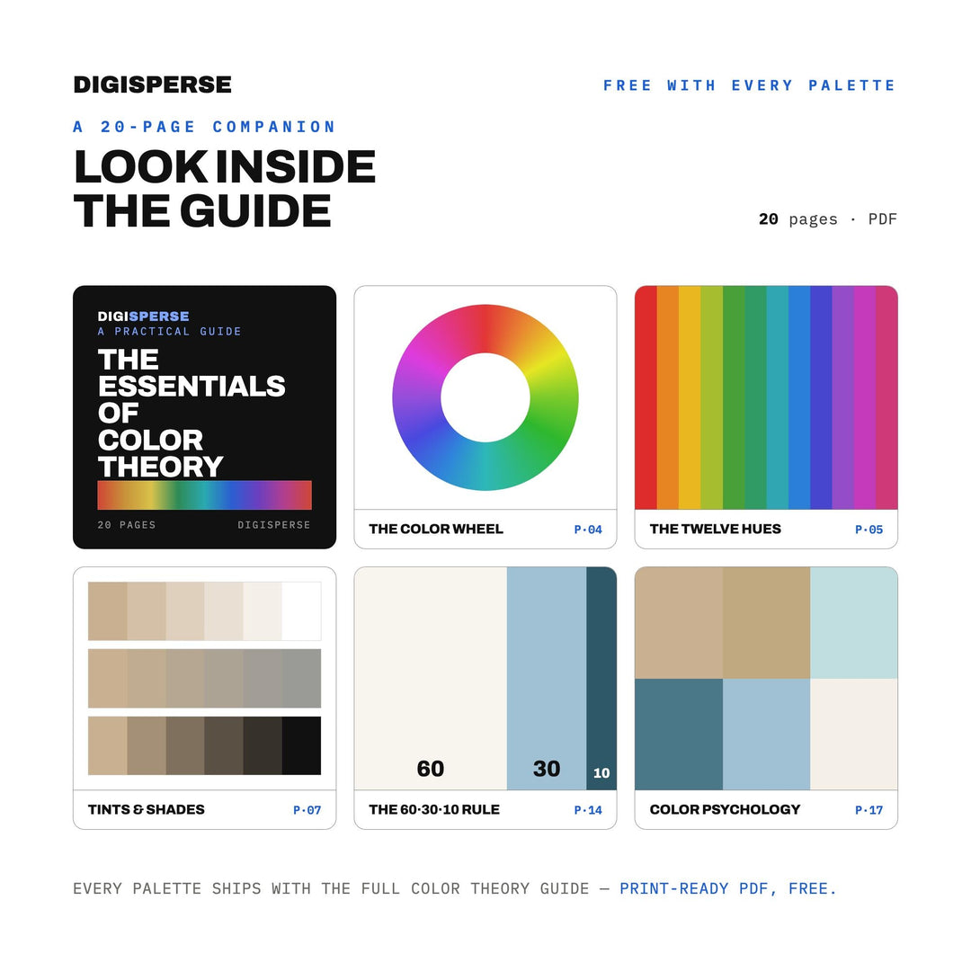 Washed Linen Coastal color palette — preview image 6 of 20