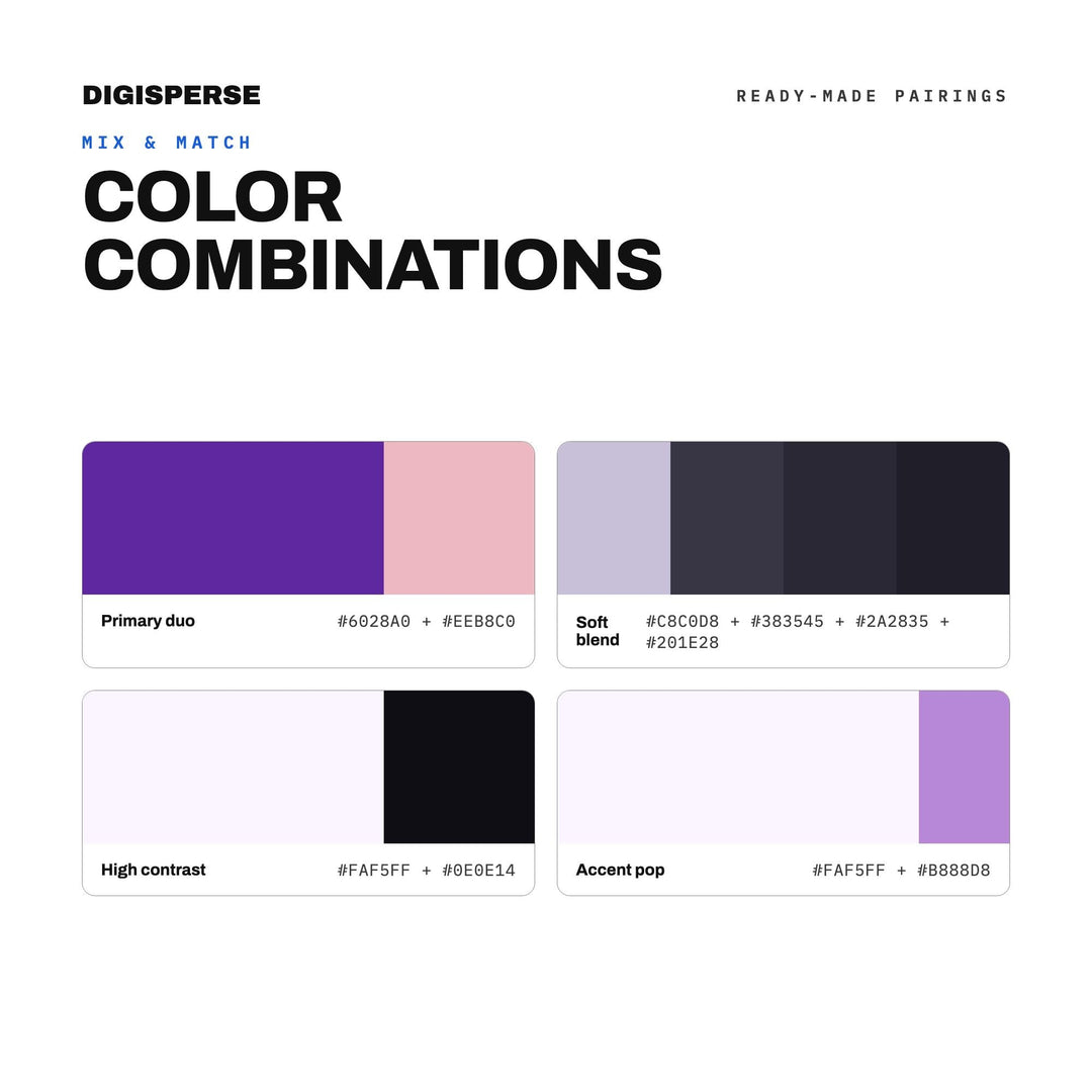 Crystal Witch Altar Color Palette | 30 Colors | Hex RGB CMYK | Procreate Swatches + ASE | Digital Download