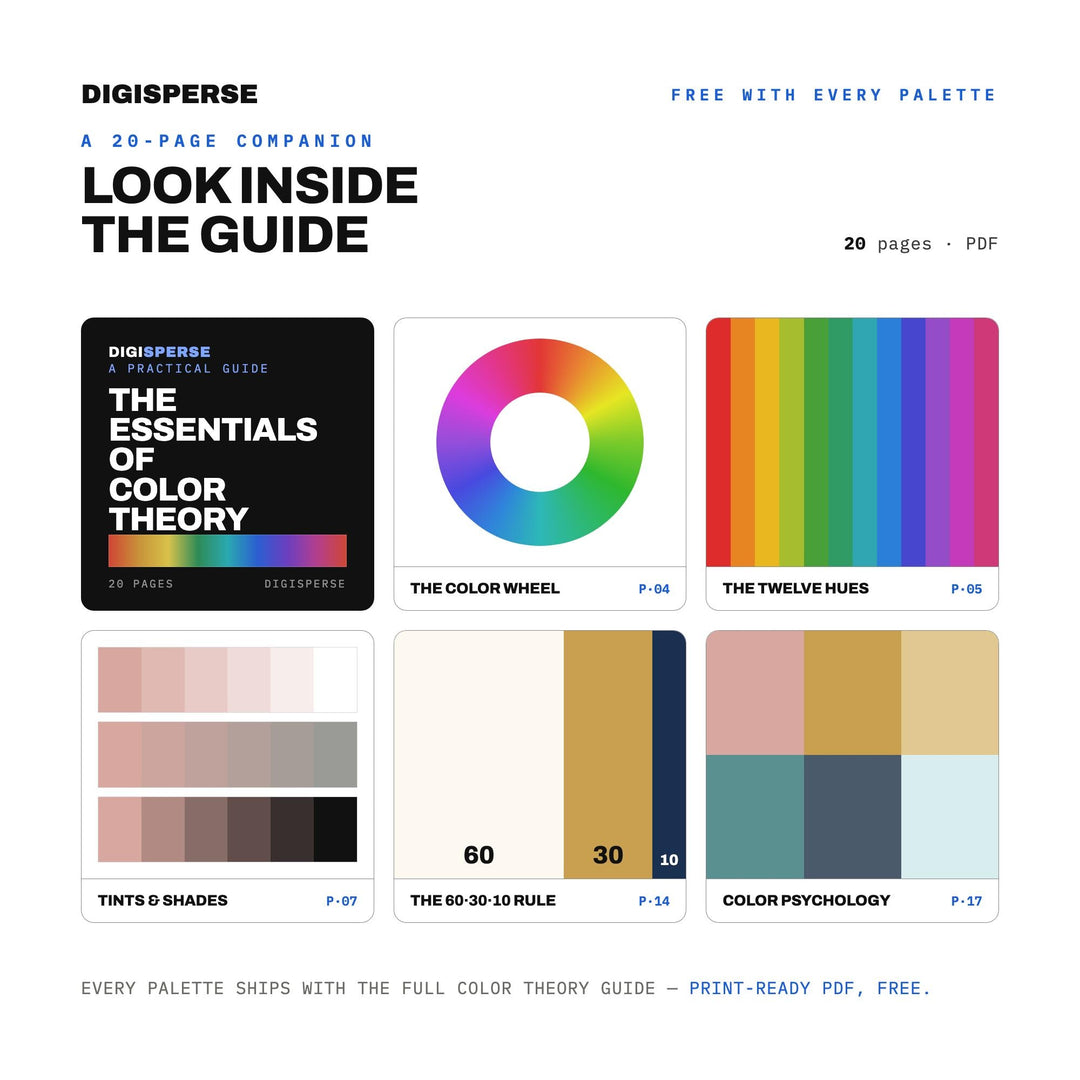 Warm Golden Color Palette for Late Summer Art and Nostalgic Sunset Branding, 30 Fading Light Hues, Procreate Swatches