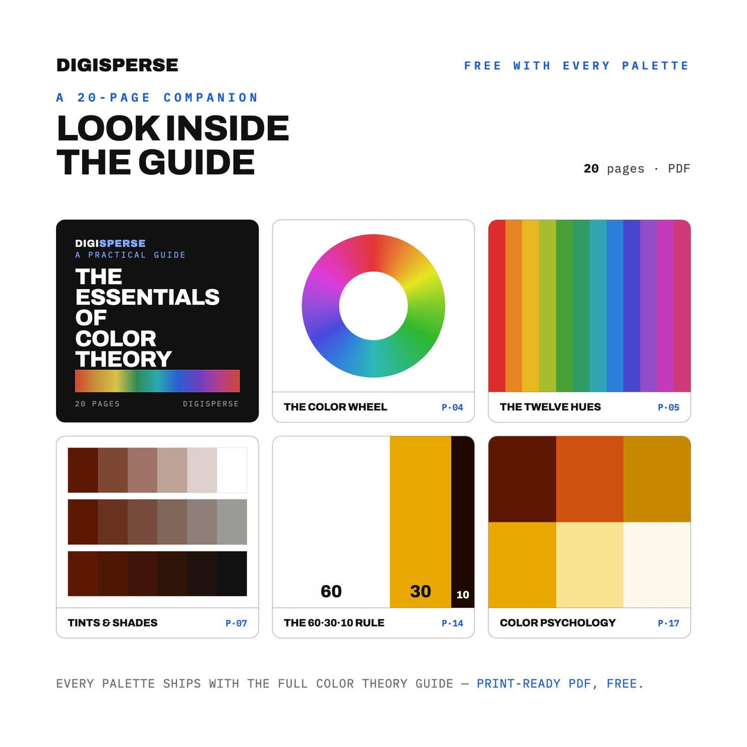 Harvest Festival Color Palette | 30 Colors | Hex RGB CMYK | Procreate Swatches + ASE | Digital Download