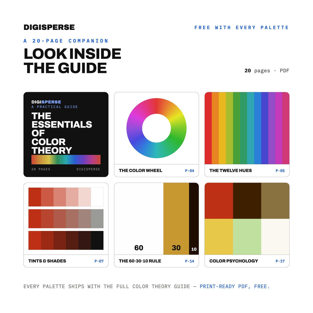 Fresh Rustic Color Palette for Farmers Market Art and Garden Produce Branding, 30 Sunday Harvest Hues, Procreate Swatches