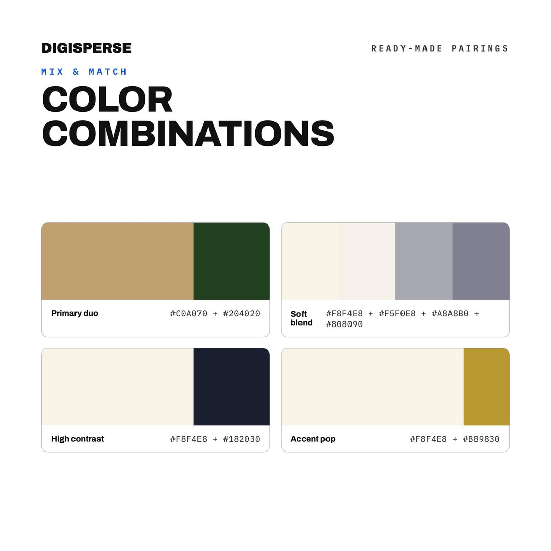 Old Money Estate Color Palette | 30 Procreate Swatches, HEX, RGB, CMYK (Digital Download)