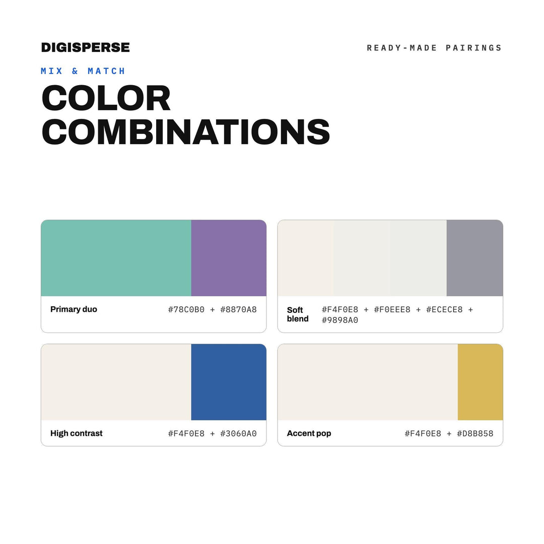 Sea Glass Beach Color Palette | 30 Colors | Hex RGB CMYK | Procreate Swatches + ASE | Digital Download