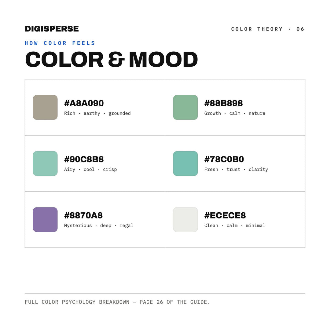 Sea Glass Beach Color Palette | 30 Colors | Hex RGB CMYK | Procreate Swatches + ASE | Digital Download