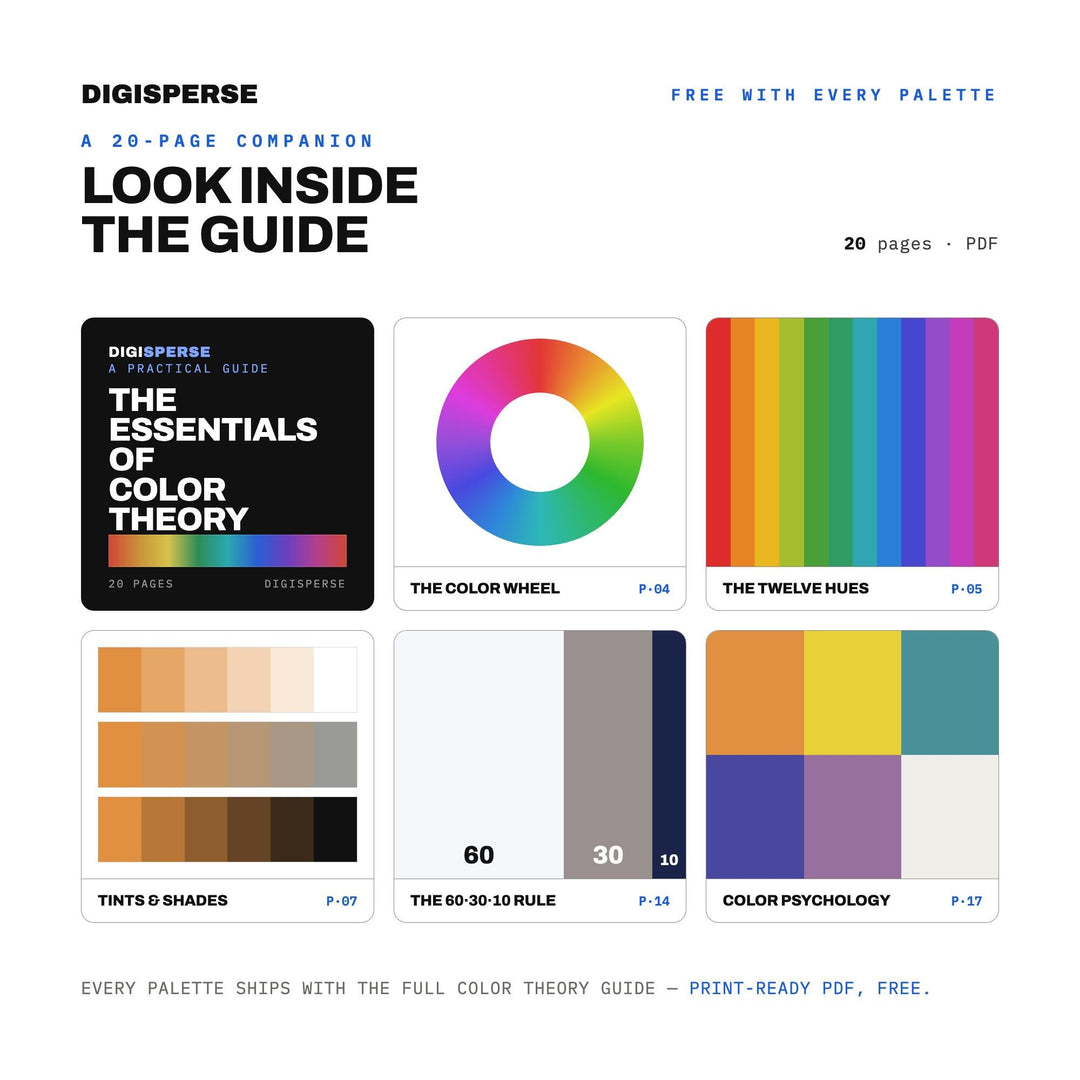 Arctic Wildflower Bloom Color Palette | 30 Procreate Swatches, HEX, RGB, CMYK (Digital Download)