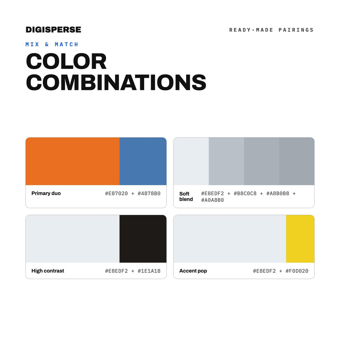 Bike Ride Morning Color Palette | 30 Colors | Hex RGB CMYK | Procreate Swatches + ASE | Digital Download