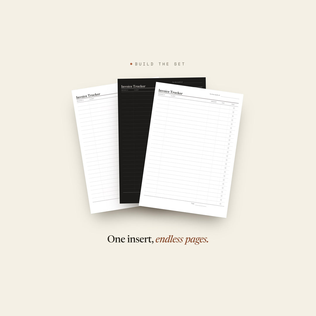Invoice Tracker Planner Insert | Expense Tracker | GoodNotes iPad PDF | Digital Download