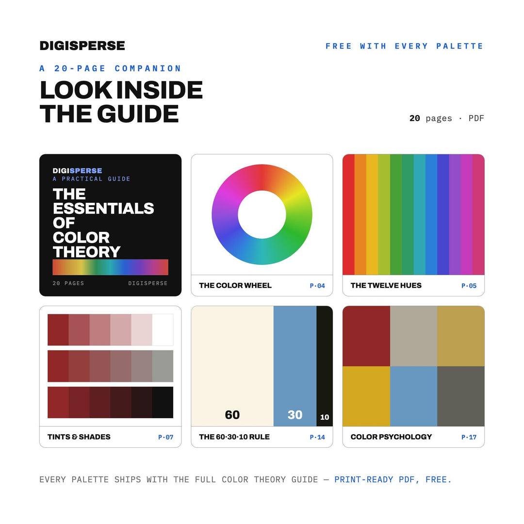 Betsy Ross Reimagined Color Palette | 30 Colors | Hex RGB CMYK | Procreate Swatches + ASE | Digital Download