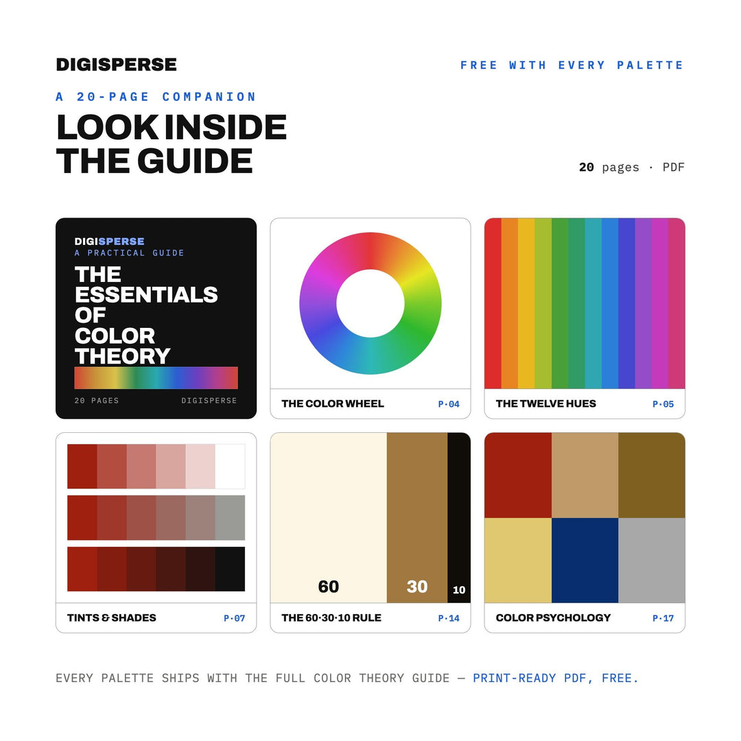 Immigrant Story America Color Palette | 30 Colors | Hex RGB CMYK | Procreate Swatches + ASE | Digital Download