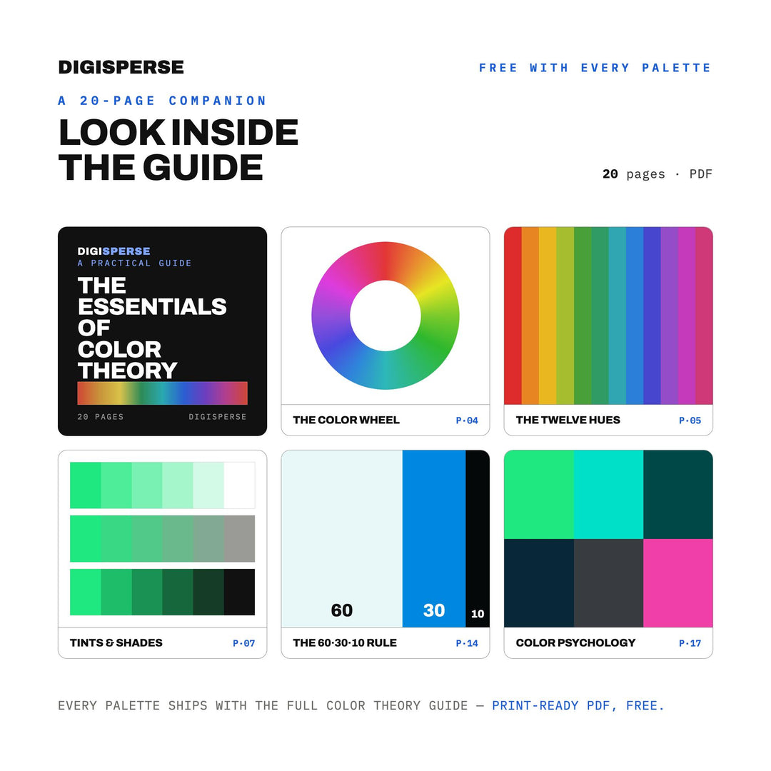 Glowing Teal Color Palette for Fantasy Game Art and Mystical Branding, 30 Bioluminescent Cave Hues, Procreate Swatches, Hex Codes