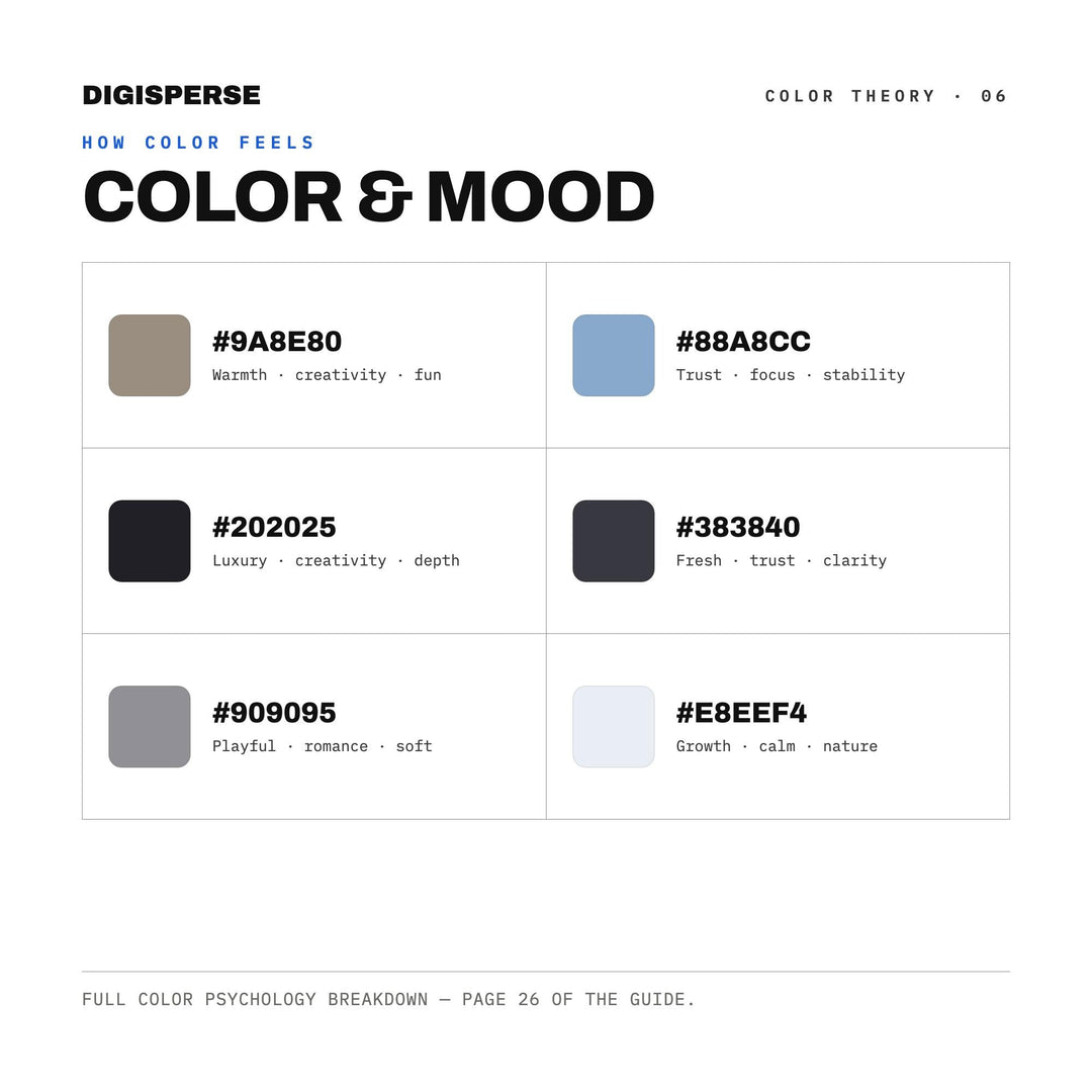 Granite Peak Color Palette | 30 Colors | Hex RGB CMYK | Color Guide | Procreate Swatches + ASE | Digital Download