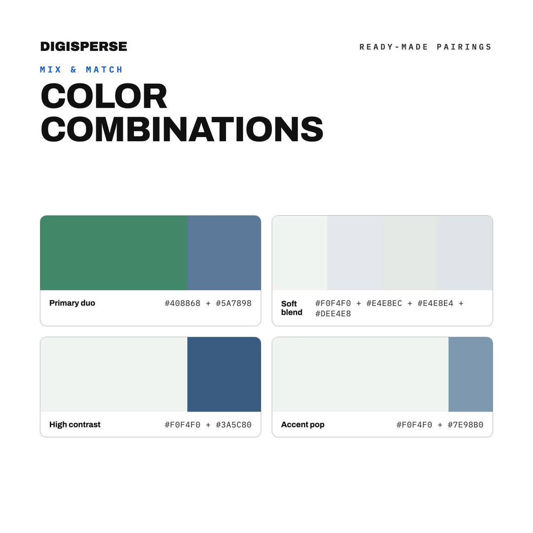 Soft Grey Color Palette for Rainy Day Art and Cozy Autumn Branding, 30 Drizzle Mist Hues, Procreate Swatches, Hex Codes