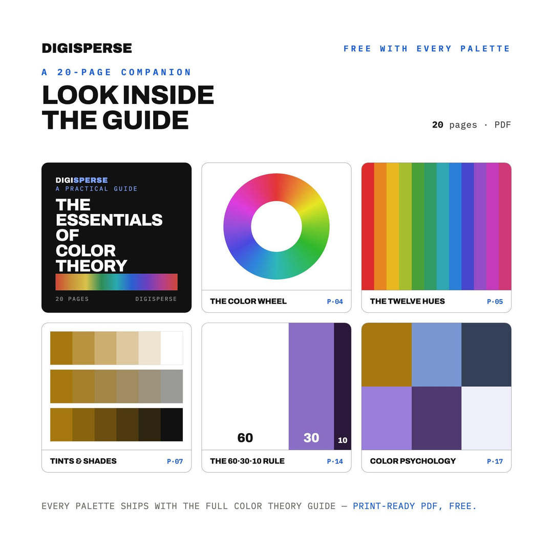 Heat Lightning Color Palette | 30 Colors | Hex RGB CMYK | Color Guide | Procreate Swatches + ASE | Digital Download