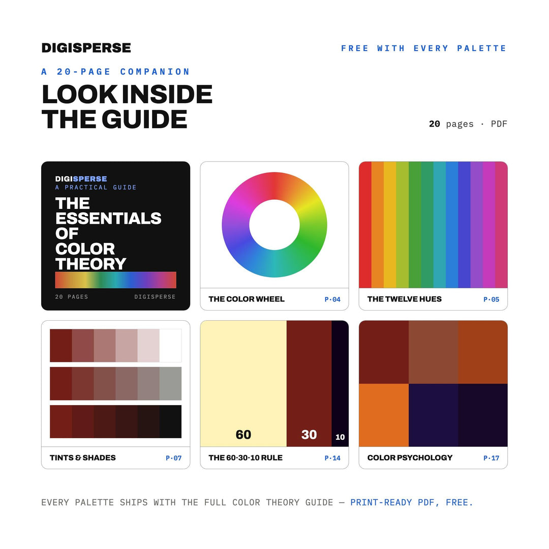 Lunar Eclipse Color Palette | 30 Colors | Hex RGB CMYK | Color Guide | Procreate Swatches + ASE | Digital Download
