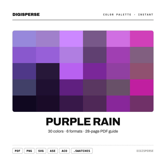 Purple Rain color palette — main preview
