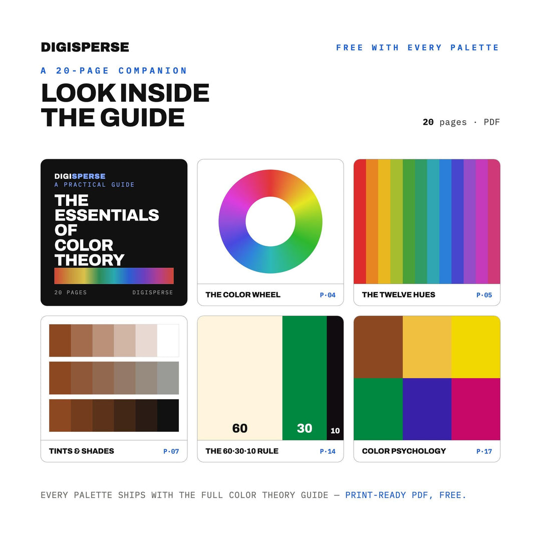 Maximalism Color Palette | 30 Colors | Hex RGB CMYK | Color Guide | Procreate Swatches + ASE | Digital Download