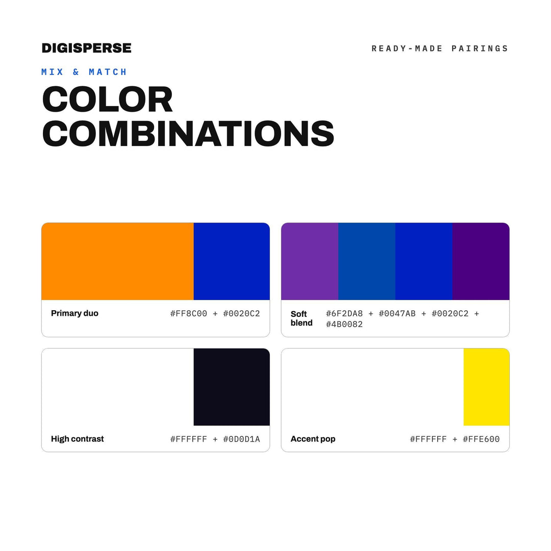 Psychedelic Poster Color Palette | 30 Colors | Hex RGB CMYK | Color Guide | Procreate Swatches + ASE | Digital Download