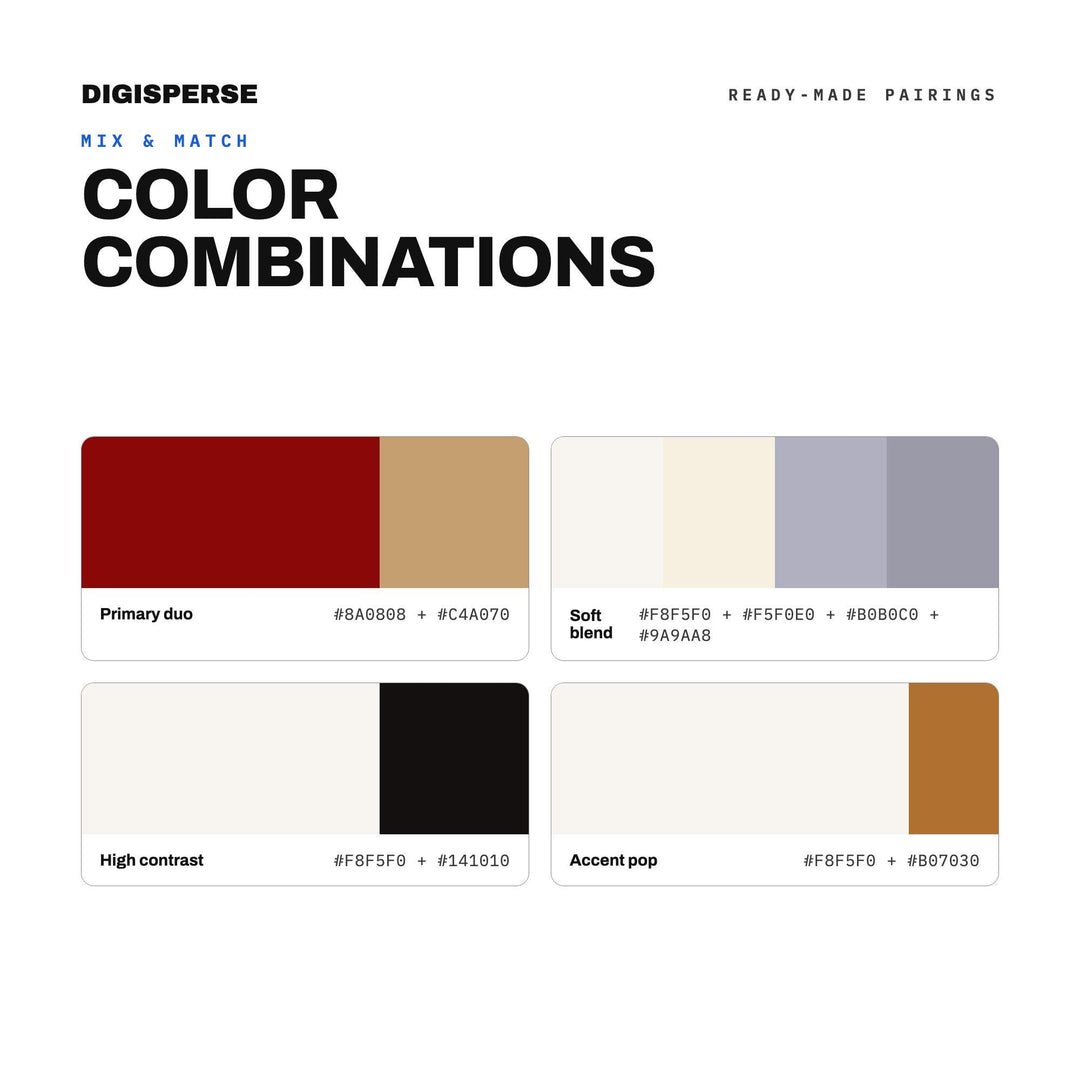 Samurai Code Color Palette | 30 Colors | Hex RGB CMYK | Color Guide | Procreate Swatches + ASE | Digital Download