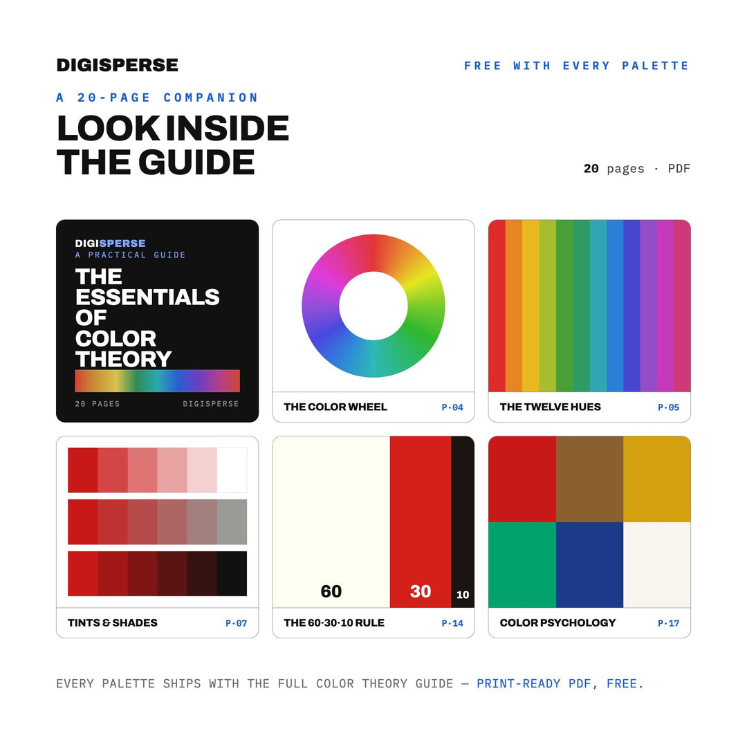 Tang Dynasty Color Palette | 30 Colors | Hex RGB CMYK | Color Guide | Procreate Swatches + ASE | Digital Download