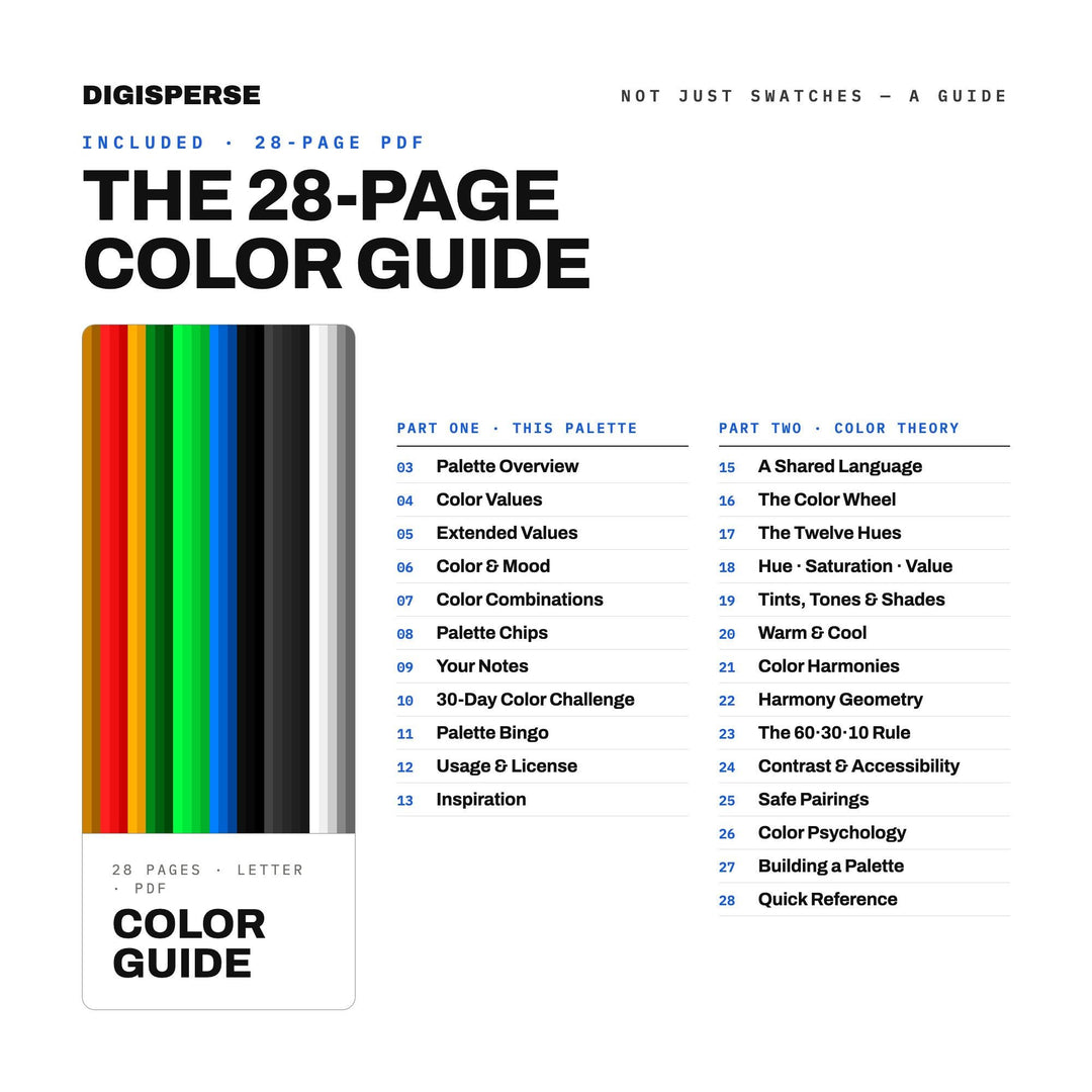 Retro Cipher Color Palette for Spy Thriller Art and Hacker Aesthetic Branding, 30 Codebreaker Green Hues, Procreate Swatches, Hex Codes