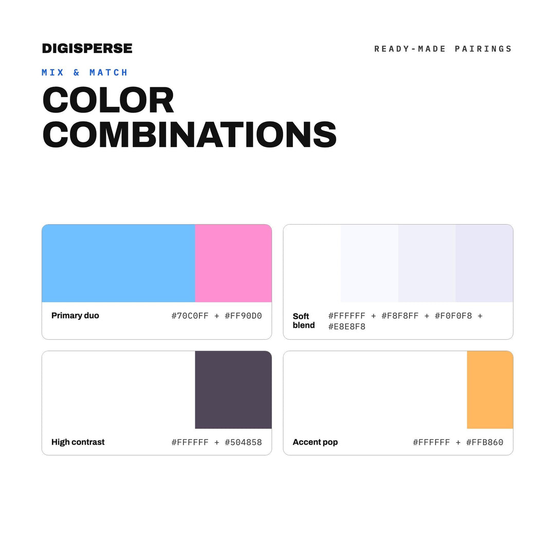 Iridescent Y2K Color Palette for Futuristic Rave Art and Vaporwave Branding, 30 Holographic Shimmer Hues, Procreate Swatches, Hex Codes