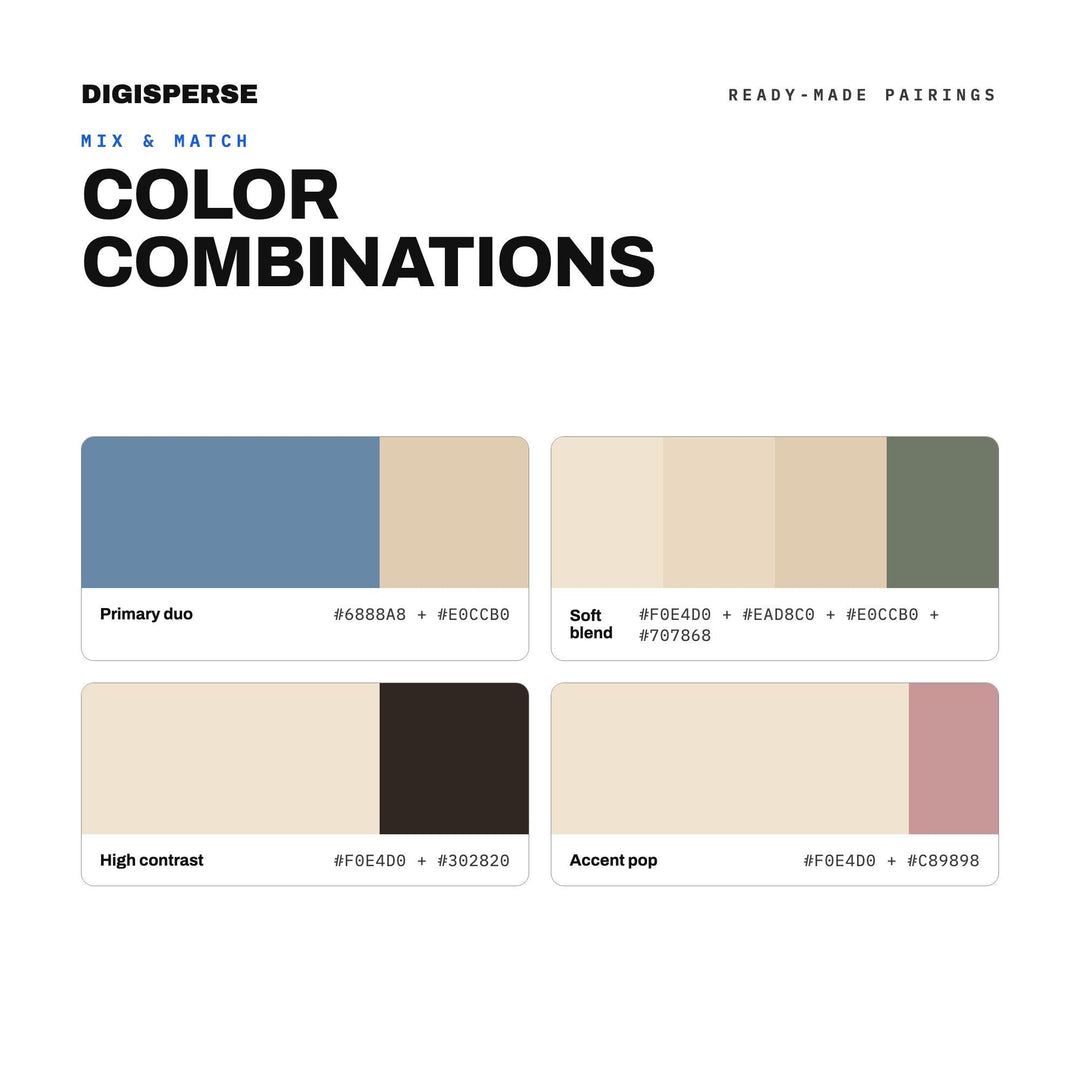 Lo-Fi Aesthetic Color Palette | 30 Colors | Hex RGB CMYK | Color Guide | Procreate Swatches + ASE | Digital Download