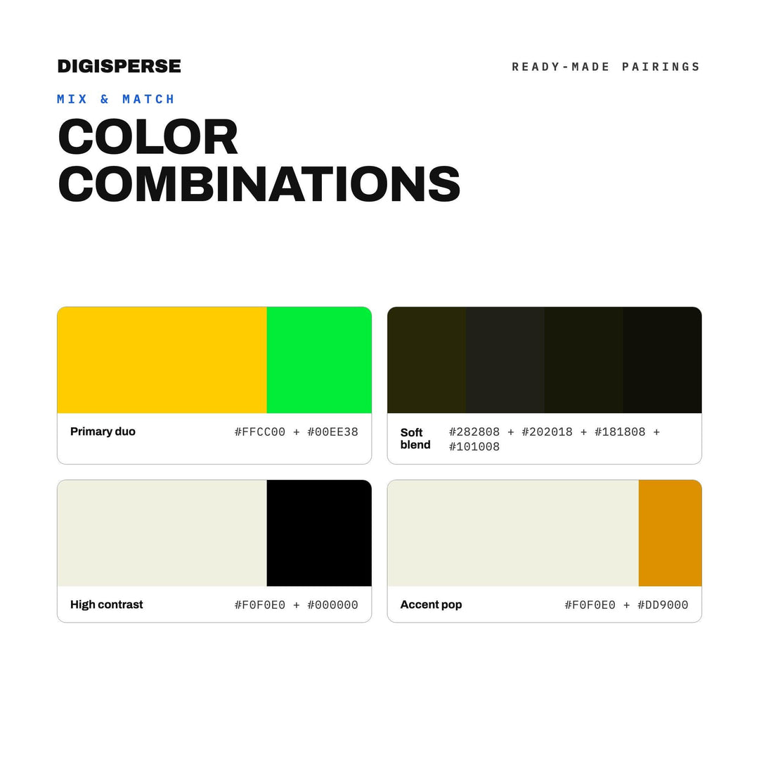Retro Terminal Color Palette | 30 Procreate Swatches, HEX, RGB, CMYK (Digital Download)