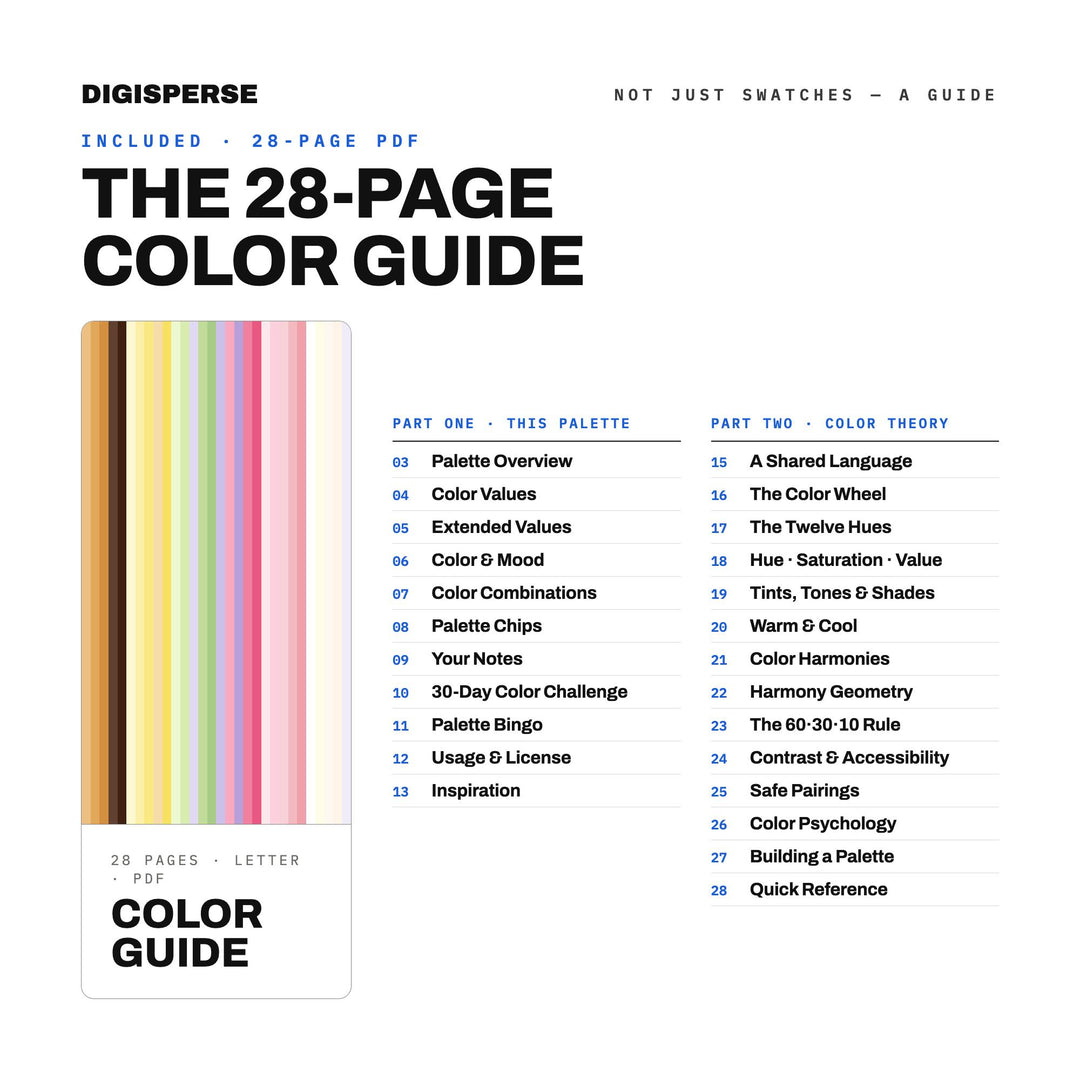 French Macaron Color Palette | 30 Colors | Hex RGB CMYK | Color Guide | Procreate Swatches + ASE | Digital Download