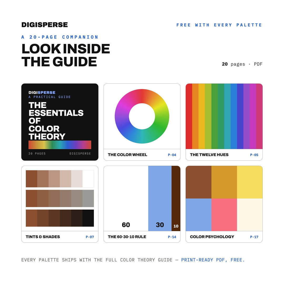 Ice Cream Parlor Color Palette | 30 Retro Sweet Colors (Digital Download)