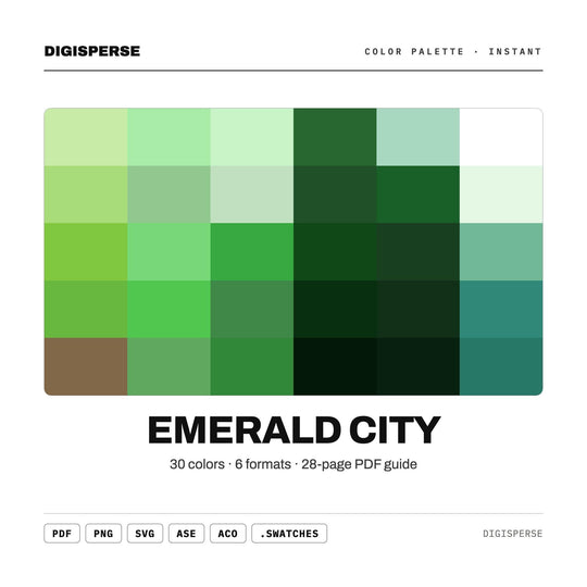 Emerald City color palette — main preview