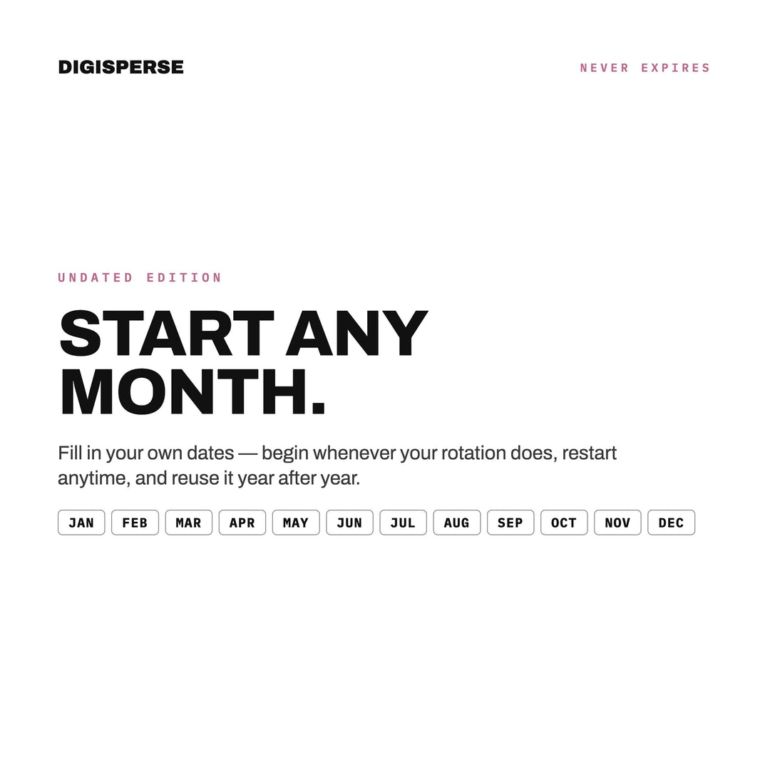 Cozy Pastel Shift Worker Planner | Undated Rotation, Pay, Sleep Trackers (Digital PDF)