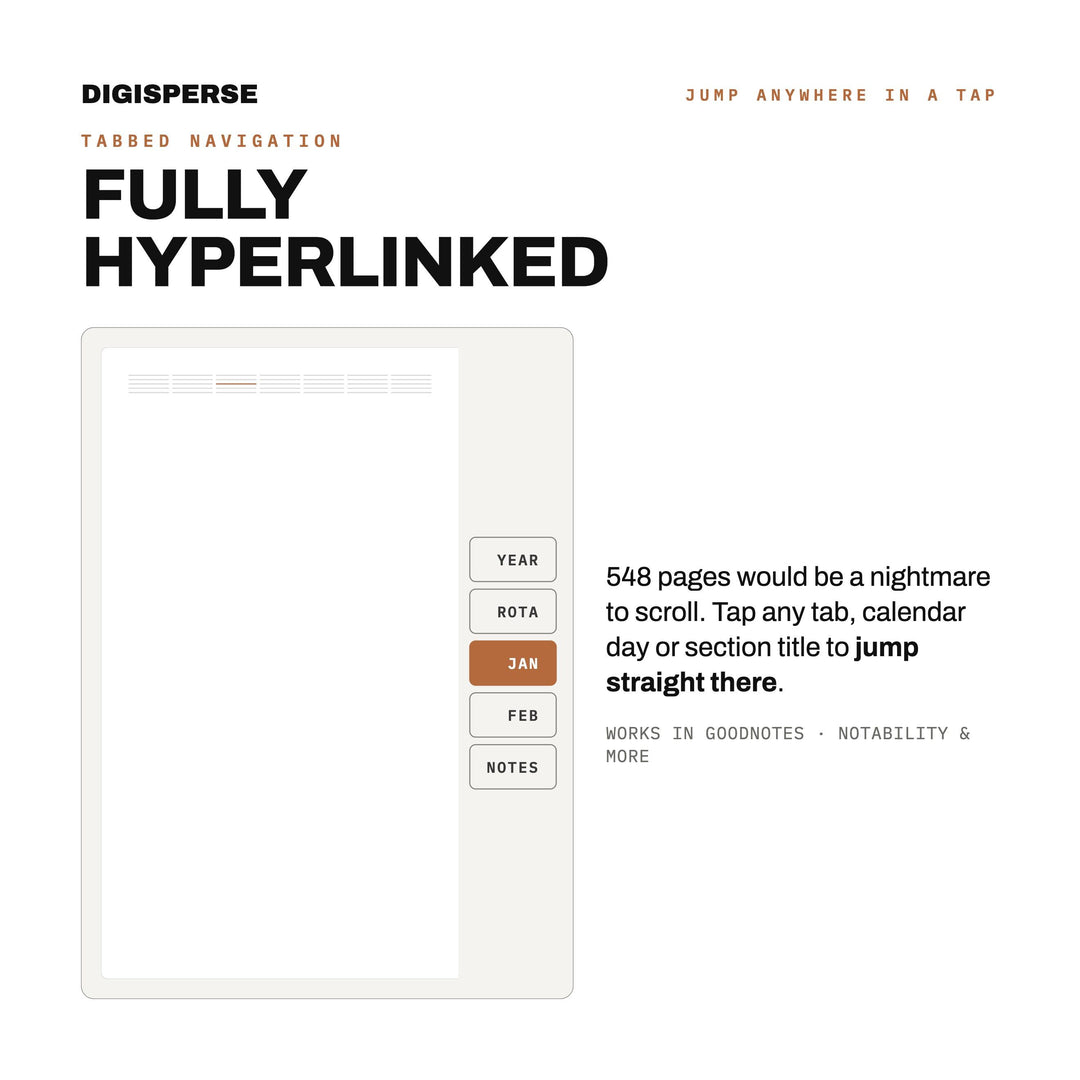Dated Warm Minimal Shift Planner 2027 | Rotation, Pay, Sleep Trackers (Digital PDF)