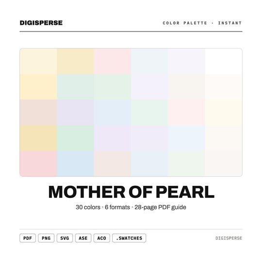 Mother Of Pearl color palette — main preview