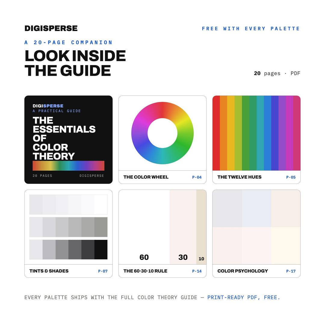 Pearl Dust Color Palette | 30 Colors | Hex RGB CMYK | Color Guide | Procreate Swatches + ASE | Digital Download