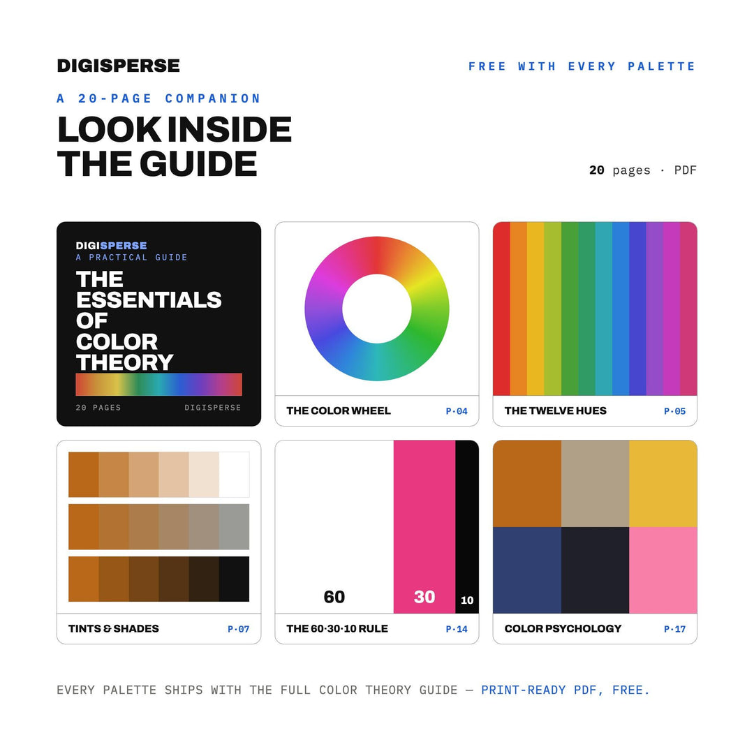 Barcelona At Night Color Palette | 30 Procreate Swatches, HEX, RGB, CMYK (Digital Download)