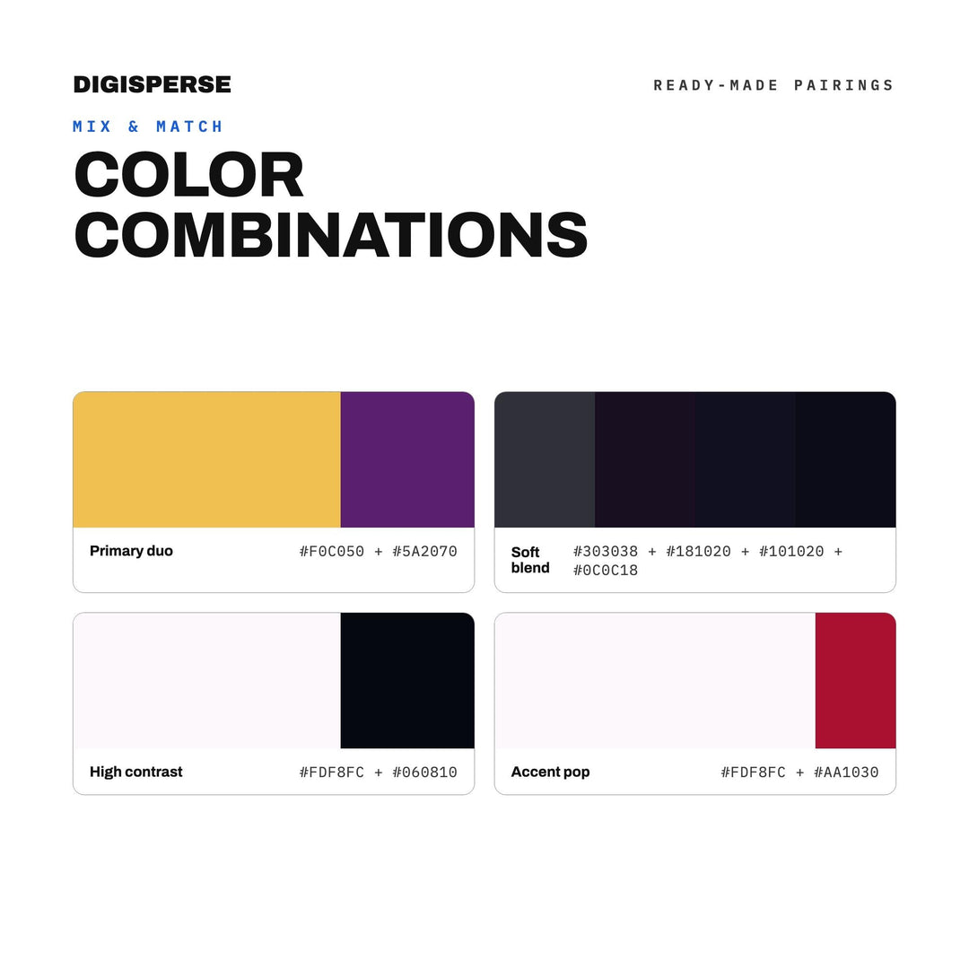 Gothic Romance Color Palette | 30 Moody Colors, Procreate, ASE (Digital Download)