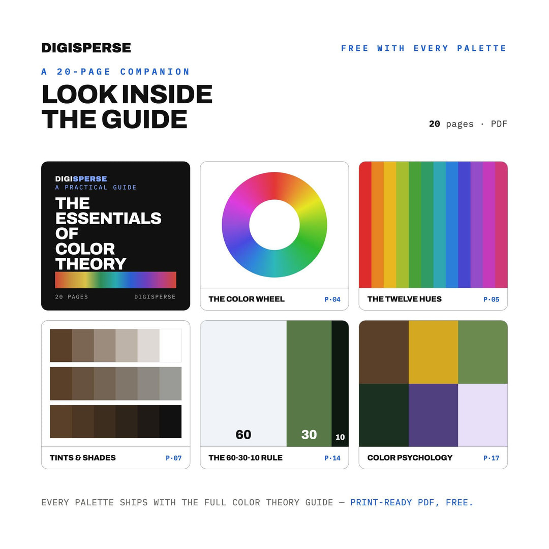 Enchanted Forest Color Palette | 30 Colors | Hex RGB CMYK | Color Guide | Procreate Swatches + ASE | Digital Download