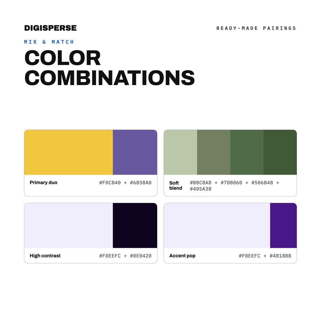 Hidden Realm Color Palette | 30 Colors | Hex RGB CMYK | Color Guide | Procreate Swatches + ASE | Digital Download