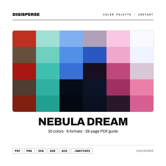Nebula Dream color palette — main preview