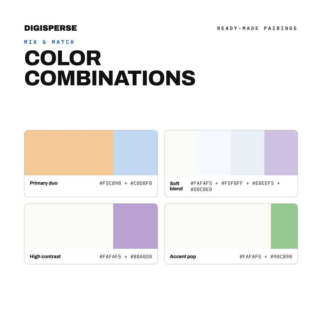 Fresh Sunrise Color Palette for Spring Renewal Art and Airy Nature Branding, 30 Equinox Dawn Pastel Hues, Procreate Swatches