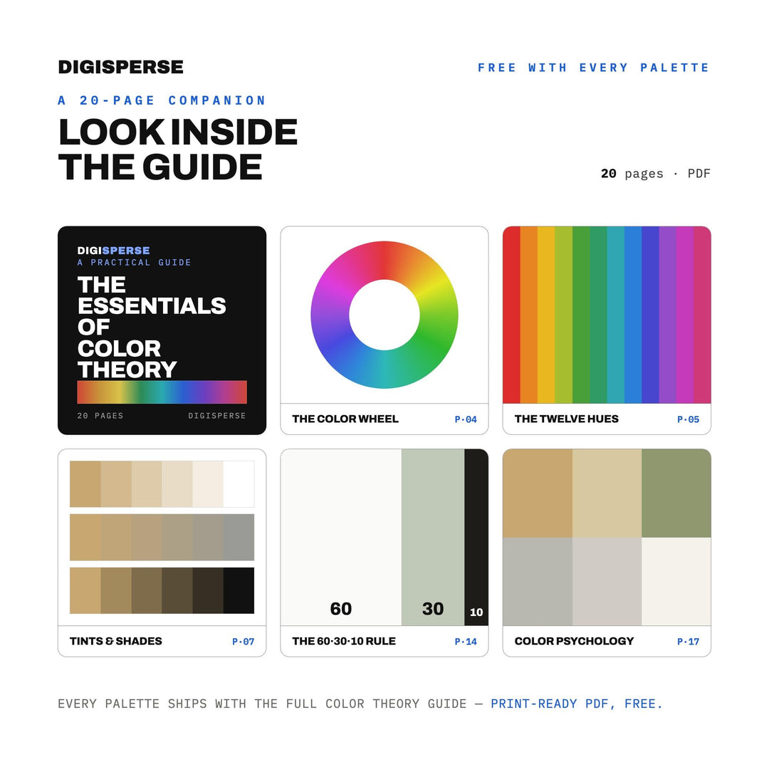 Japandi Interior Color Palette | 30 Colors | Hex RGB CMYK | Procreate Swatches + ASE | Digital Download
